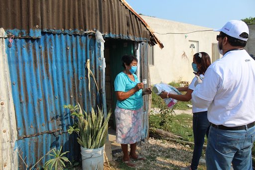 Gobierno del Estado continúa la distribución de ayudas alimentarias a 450,000 hogares