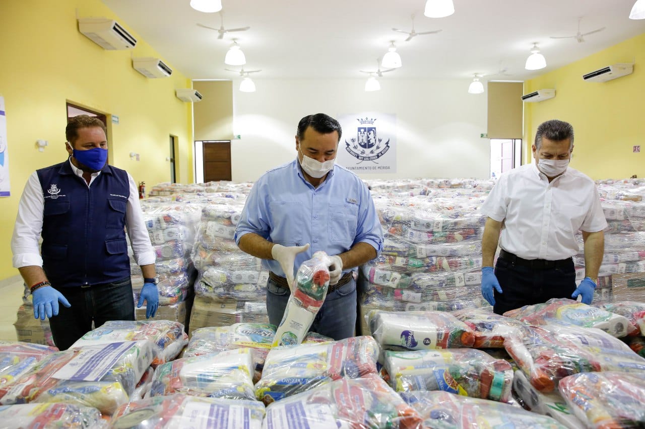 Inicia en el sur meridano, la segunda etapa de distribución de apoyos alimentarios