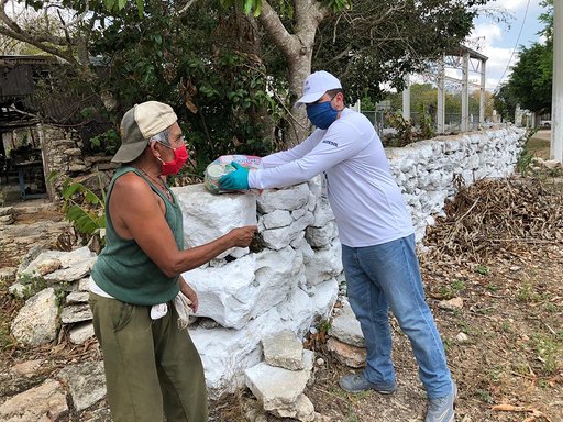 El Gobierno del Estado continúa con la distribución de apoyos alimentarios