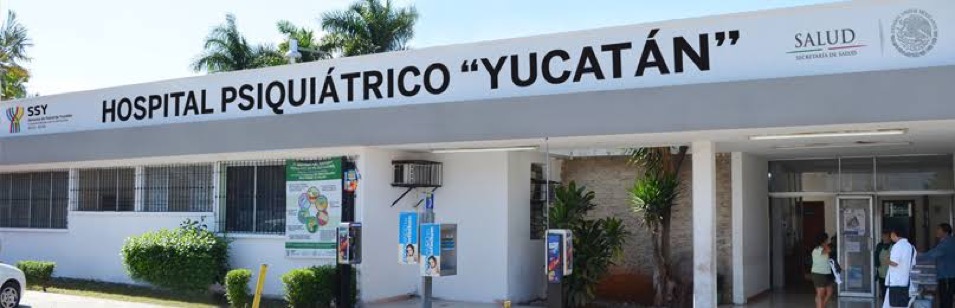 Dan positivo a COVID-19 pacientes del Hospital Psiquiátrico de Yucatán