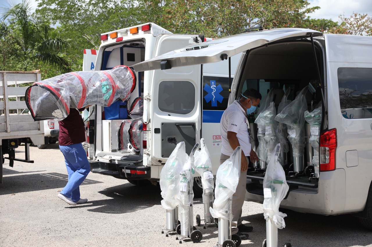 Equipan más   ambulancias para traslados seguros de  pacientes con coronavirus