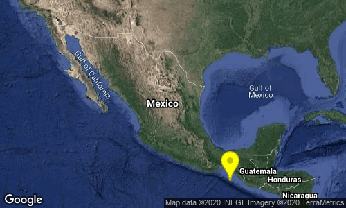 Sismo de magnitud 5,5 sacude Chiapas