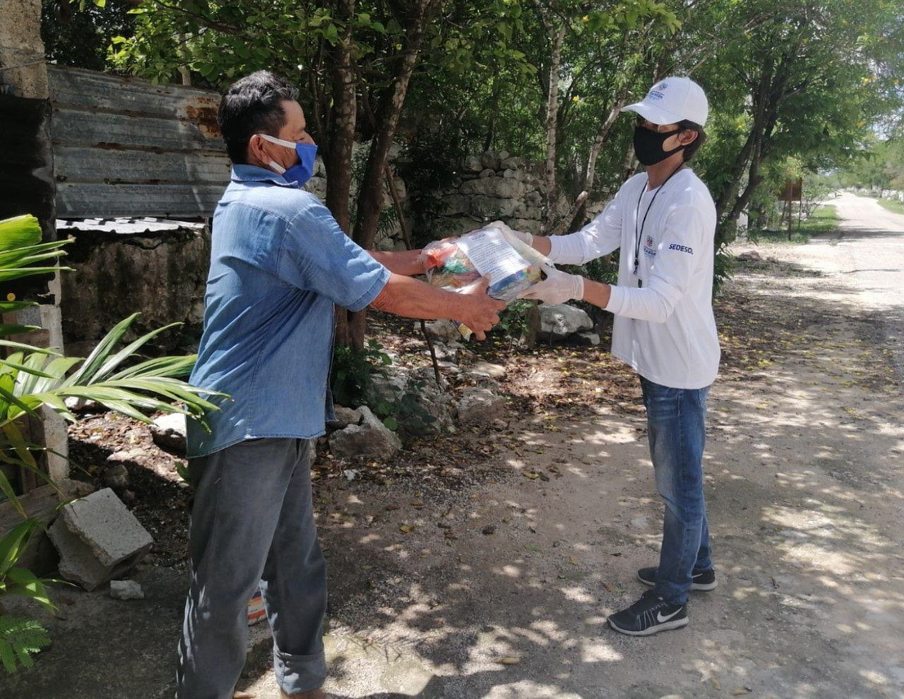 Inicia la quinta entrega casa por casa de apoyos alimentarios