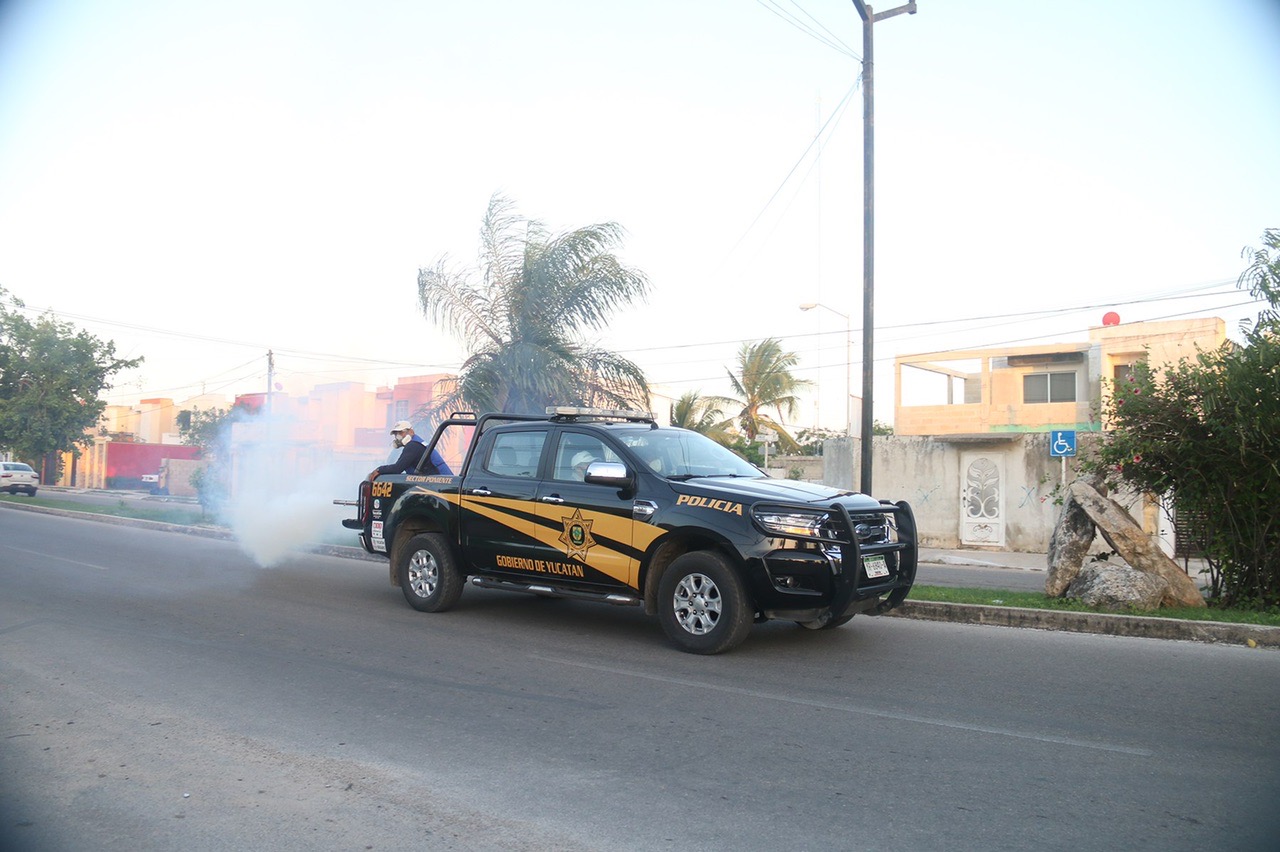 Inician fumigación en Mérida y municipios costeros