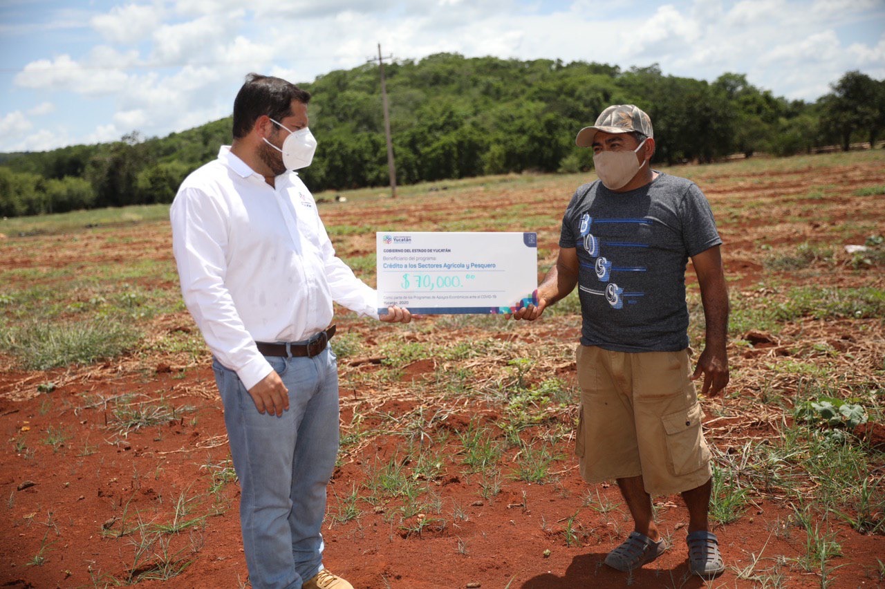 Gobierno del Estado ya entregó $3.5 millones en créditos para la recuperación del campo