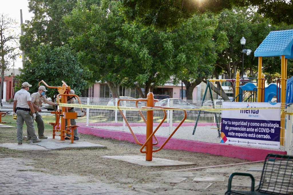 El Ayuntamiento pide no acudir a parques y campos deportivos