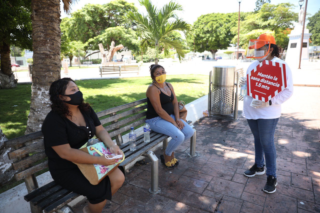 “Amigos de la Salud” continúan recorridos alertando sobre el  coronavirus