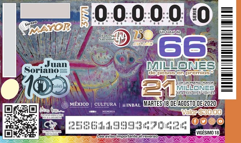 Cae en Mérida el Premio Mayor de la Lotería Nacional