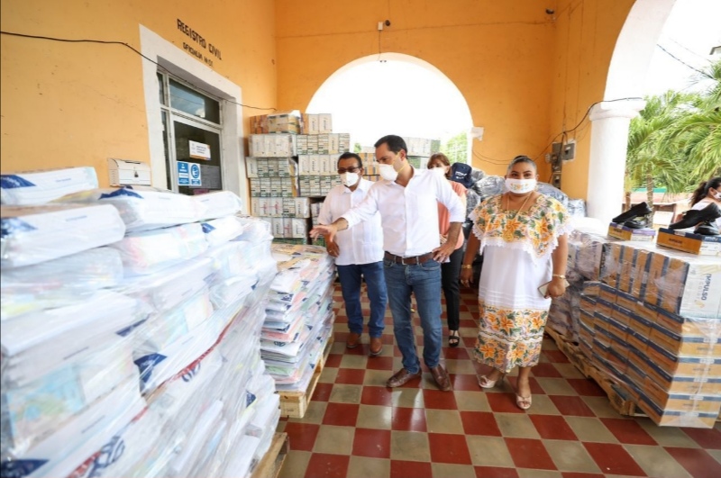 Mauricio Vila visita Cuncunul y Chichimilá