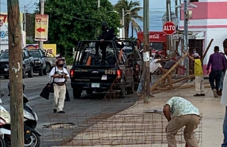 Comisario de Chixchulub Puerto impide inicio de obras de Sedatu