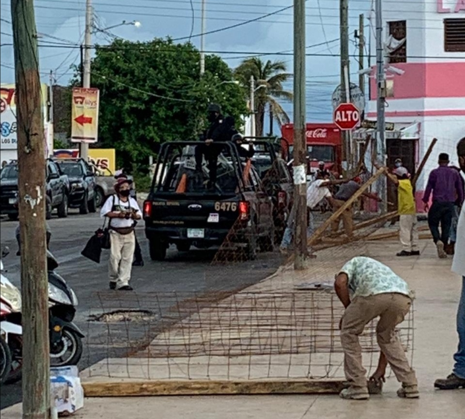 Comisario de Chixchulub Puerto impide inicio de obras de Sedatu