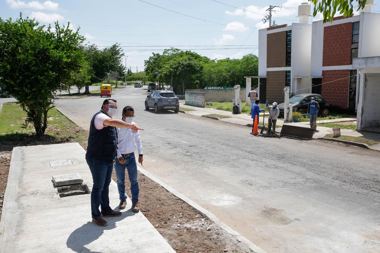 El apoyo ciudadano permite el avance de las obras municipales para construir una Mérida de 10