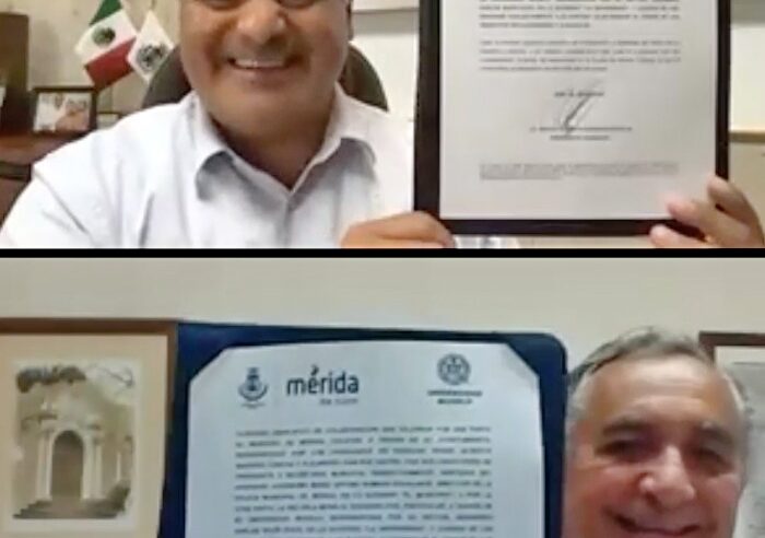 El Ayuntamiento de Mérida firma convenio con la Universidad Modelo