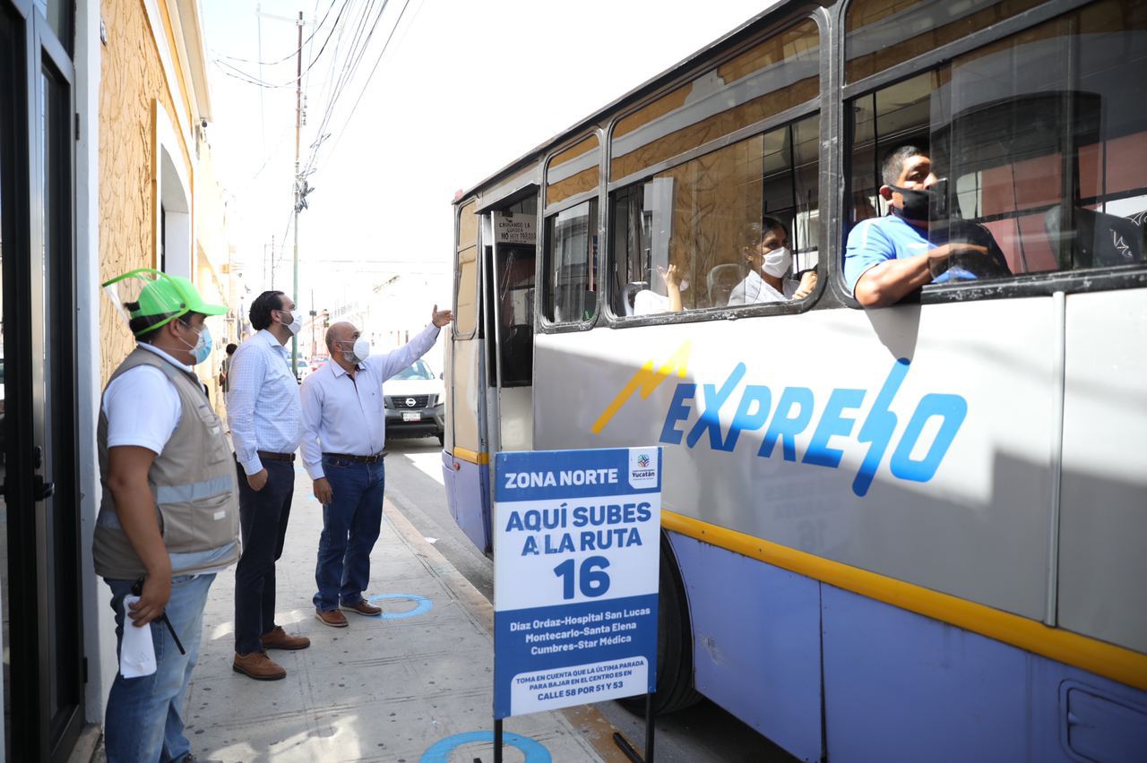 Constata el secretario de Salud nuevas medidas en el Centro Histórico de Mérida