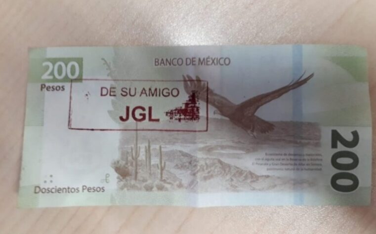 En el Norte circulan “Chapo billetes” de 200 pesos y son válidos