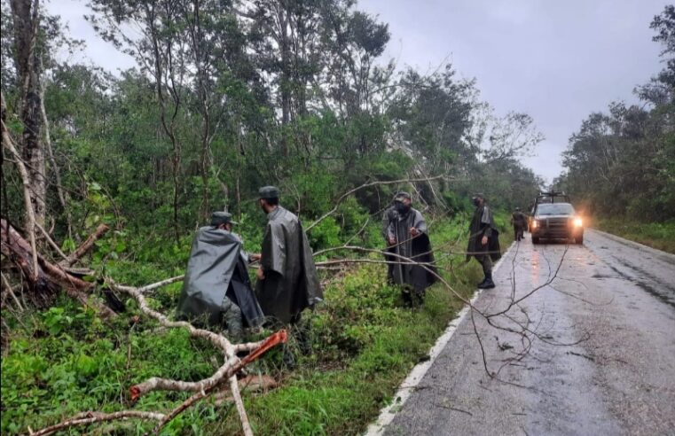 «Zeta» abandona Yucatán sin ocasionar daños mayores