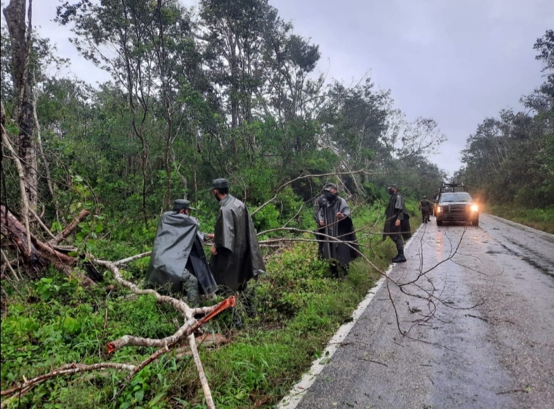 «Zeta» abandona Yucatán sin ocasionar daños mayores