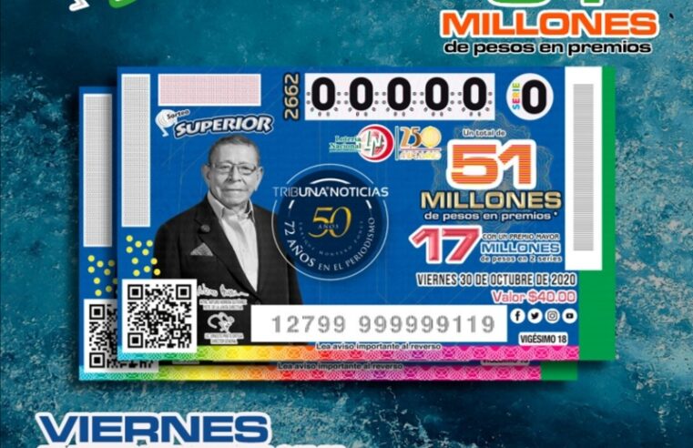 Cae en Mérida el Premio Mayor de la Lotería Nacional