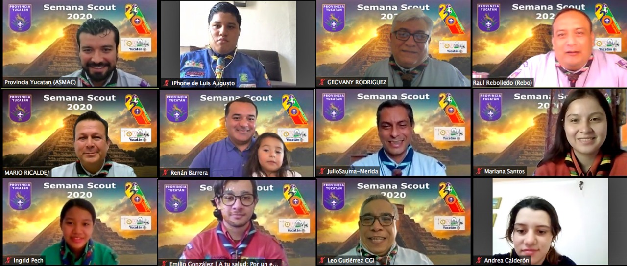 En sesión virtual,  clausuran la Semana Scout 2020