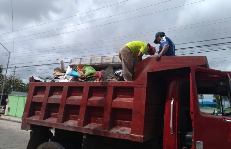 Debido al mal tiempo, posponen descacharrización en comisarías de Mérida