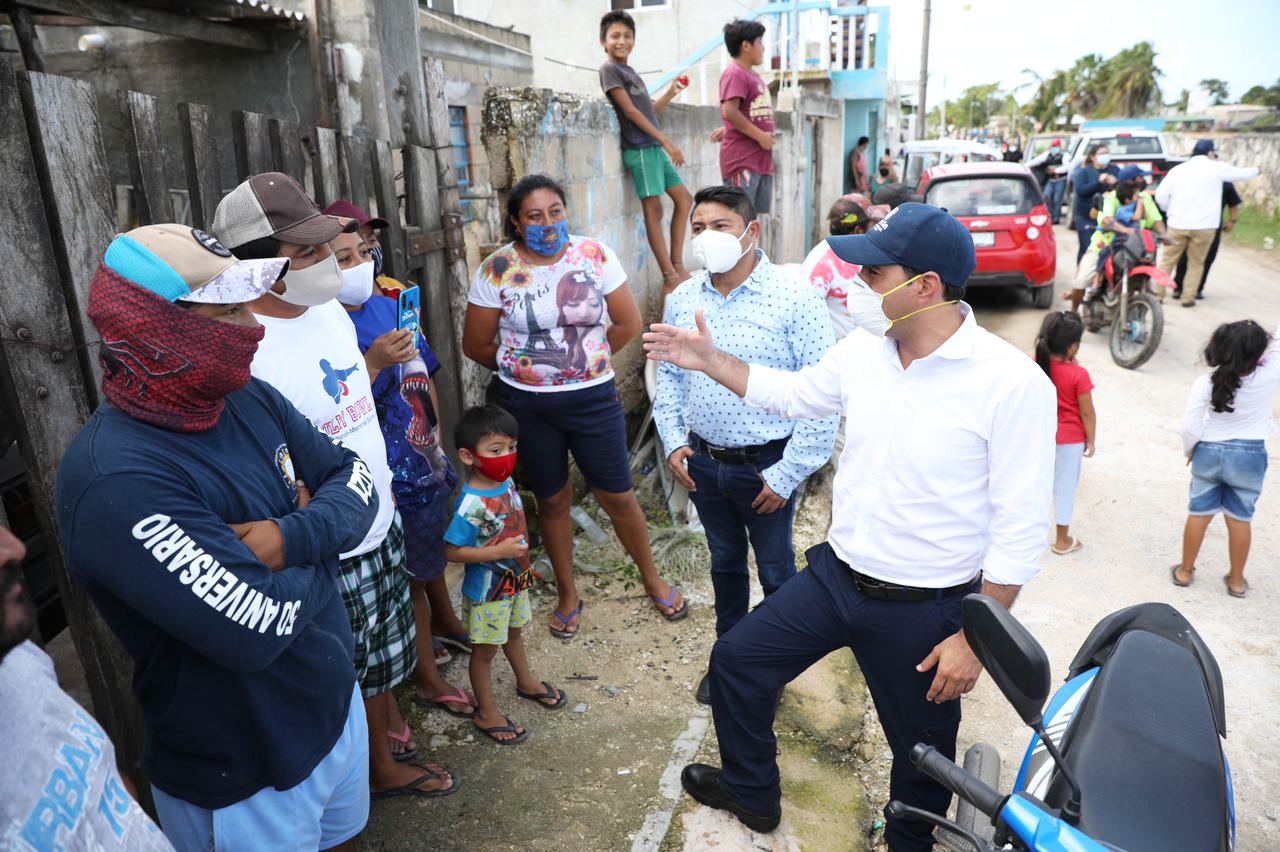 Evacuados a tiempo pobladores de Río Lagartos y San Felipe