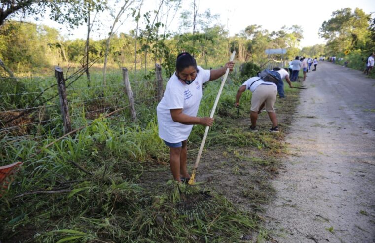 Gobierno del Estado ayuda a 42 municipios con empleo comunitario