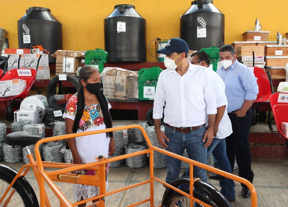 El Gobierno del Estado sigue apoyando la reactivación económica  en el campo yucateco