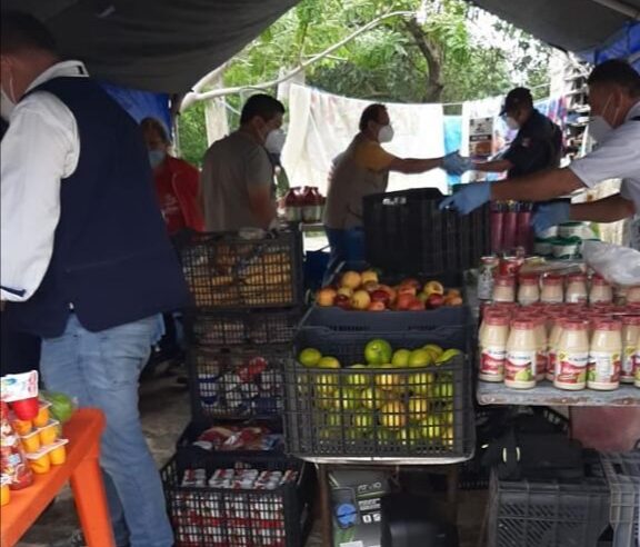 Tianguis operaba a vista de todos en el sur de Mérida en plena pandemia