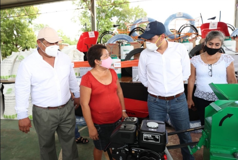 El apoyo del Gobierno del Estado sigue llegando a los productores del campo