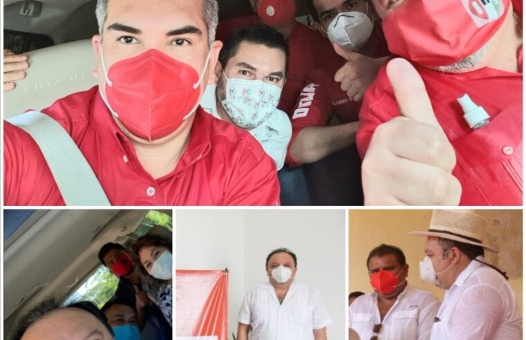 Obligan al presidente del PRI a vestir «decentemente» y a dejar de usar cubrebocas infantiles