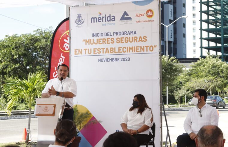 Ponen en marcha el programa “Mujeres Seguras en tu Establecimiento”