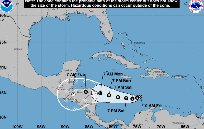 Nueva depresión tropical en el Caribe; no llega a la Península de Yucatán