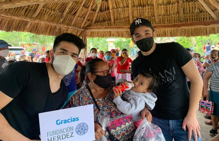 A través de Yucatán Solidario, varias empresas continúan apoyando a familias yucatecas