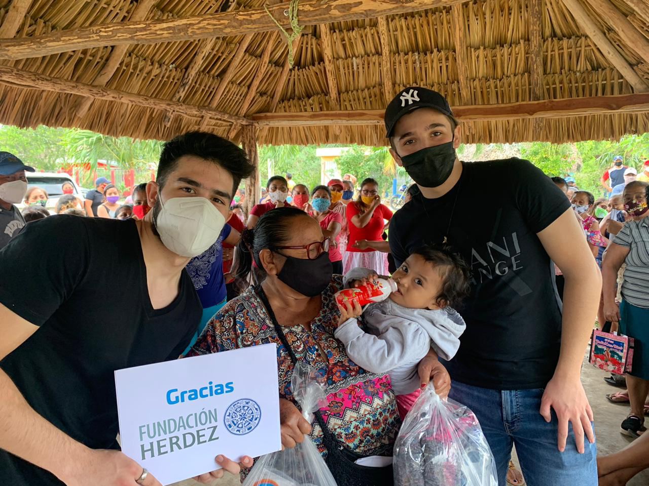 A través de Yucatán Solidario, varias empresas continúan apoyando a familias yucatecas