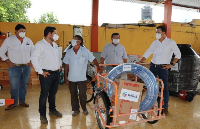 El respaldo del Gobierno del Estado sigue llegando al campo yucateco