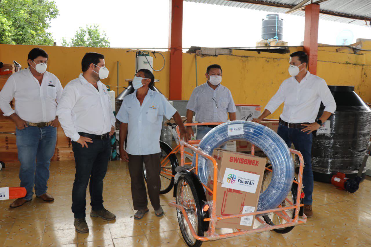 El respaldo del Gobierno del Estado sigue llegando al campo yucateco