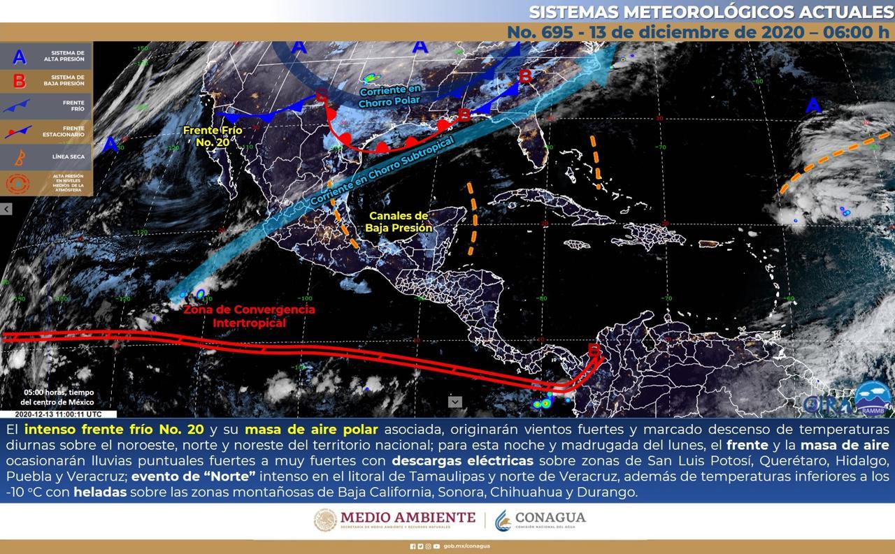 Pronostica Conagua tiempo estable para Yucatán