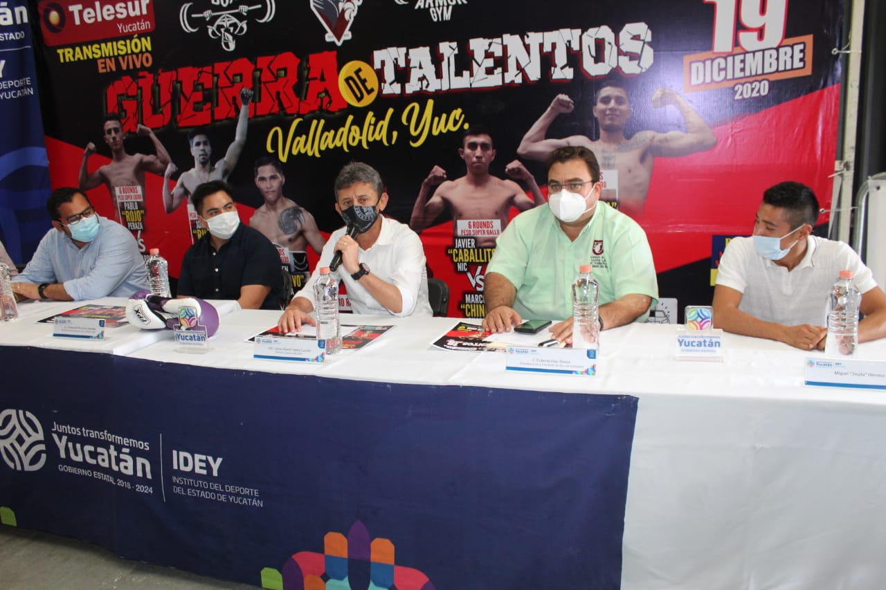 Este sábado, función de box ‘Guerra de Talentos’ en Valladolid