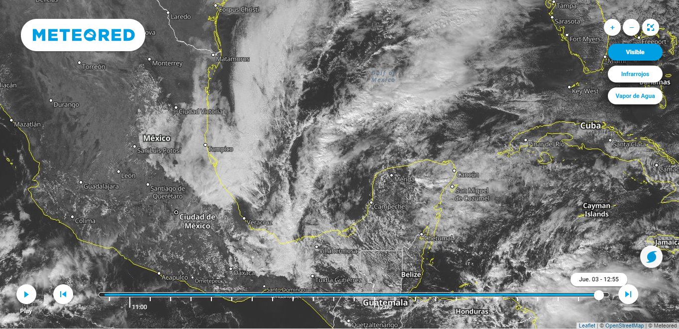 Llegará el frente frío 18 y amenaza con lluvias en Yucatán