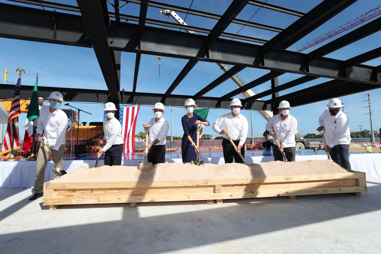 Inicia construcción de la nueva sede del Consulado de los Estados Unidos en Mérida