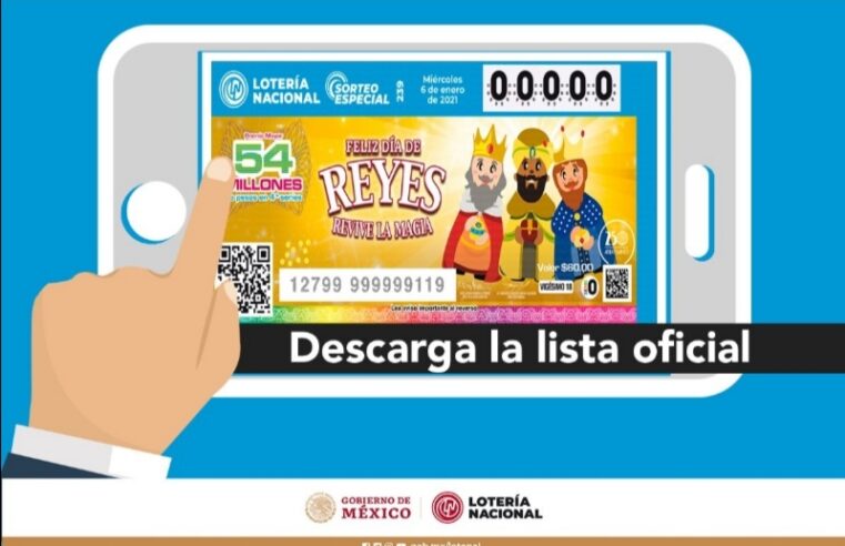 Buen inicio de año: Cae en Mérida el segundo lugar de la Lotería Nacional