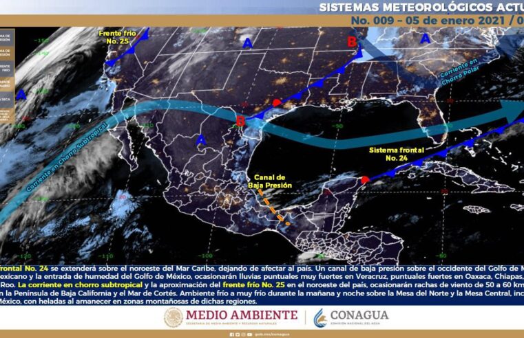 Pronóstico del tiempo en Yucatán: nublados y algunos chubascos