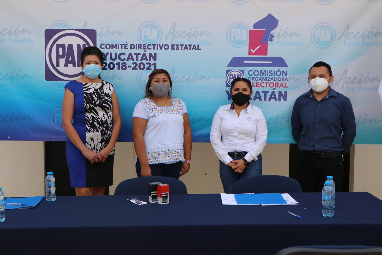 Se registran aspirantes del PAN Yucatán en más de 10 municipios