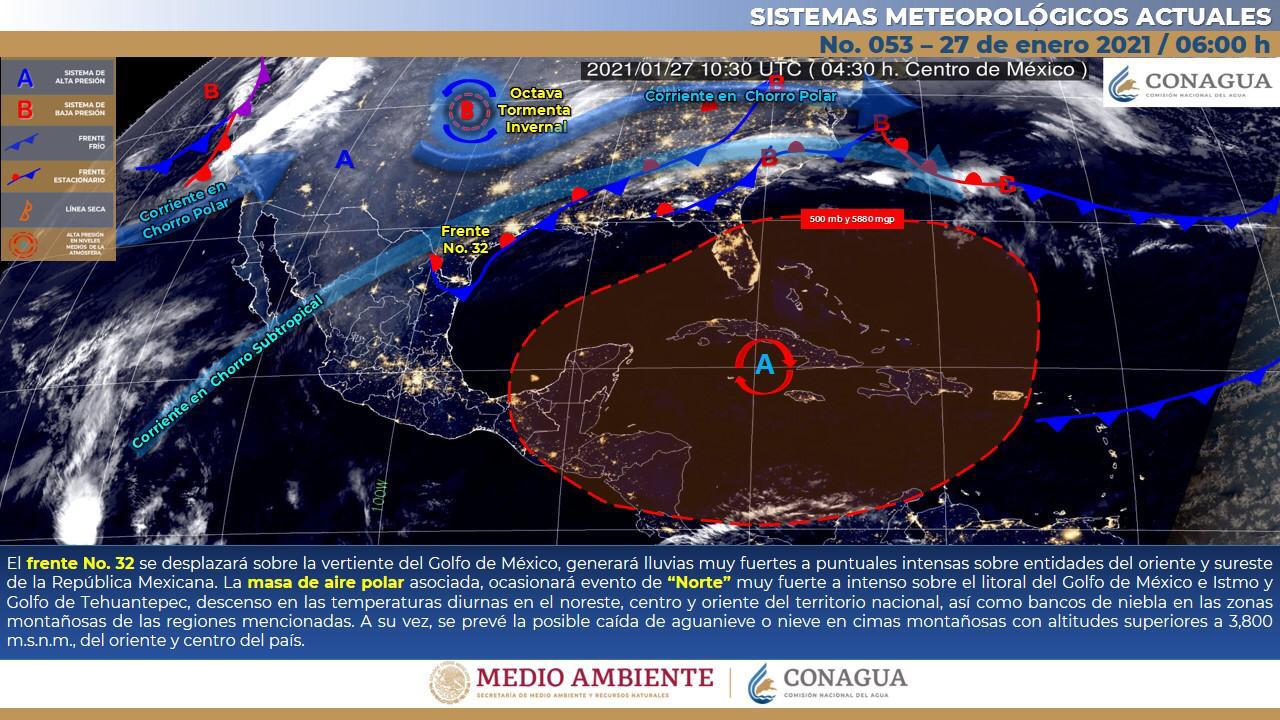 Toma tus precauciones: pronostican lluvias para esta noche en Yucatán