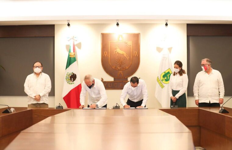 Firma el Gobierno del Estado convenio con la Fundación Konrad Adenauer