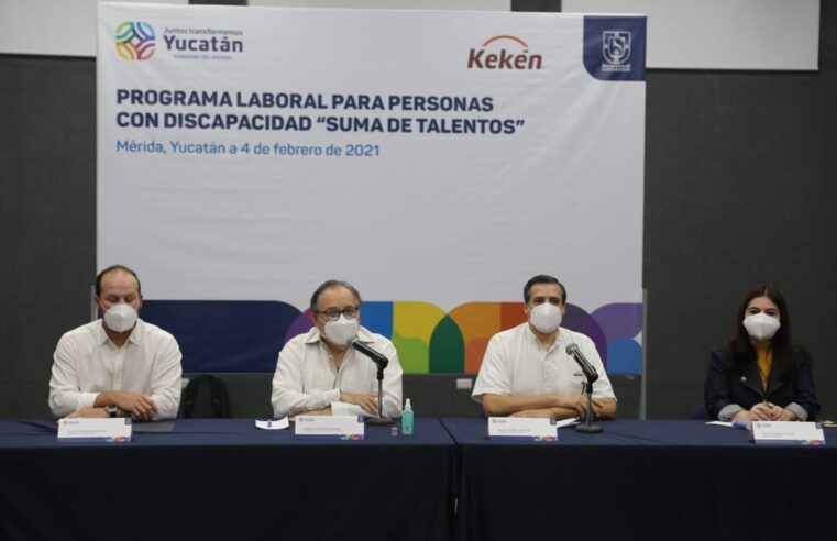Ofrece empresa porcícola Kekén 500 empleos para personas con discapacidad