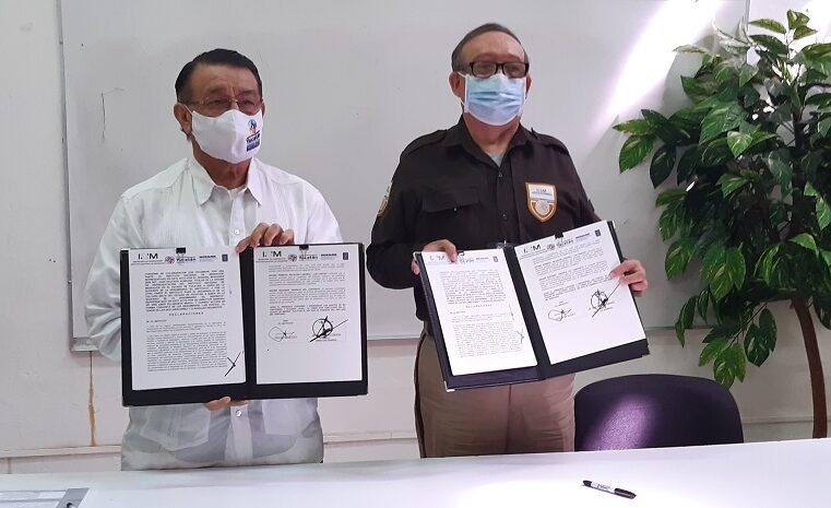Indemaya e INM firman convenio a favor migrantes de Yucatán