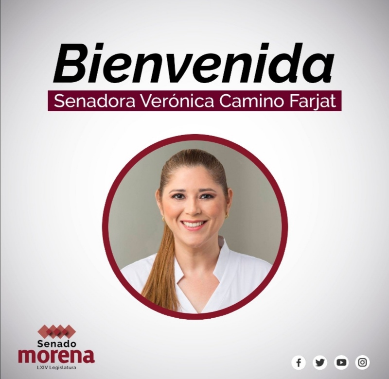 Senadora yucateca cambia nuevamente de partido