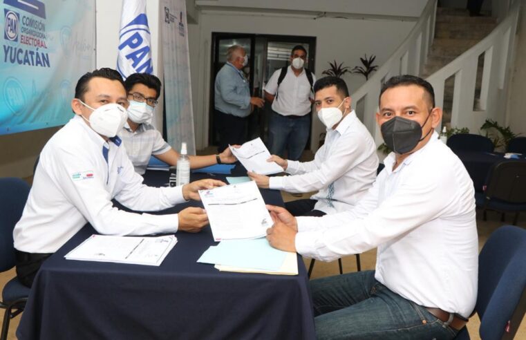 Se registran candidatos panistas a los ayuntamientos del interior de Yucatán
