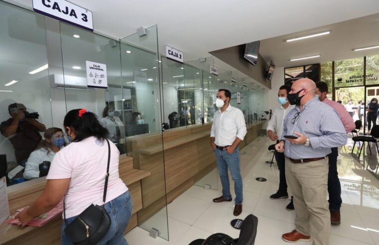 El Gobernador Mauricio Vila inaugura la Ventanilla Única Estatal en Tizimín